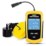 ✦ Fish Finder and Depth Finder : It is a portable fish finder that could display approximate fish location and water depth. The sonar transducer can be attached to the hull of kayak or boat in order to understand the changing of water depth when you ...