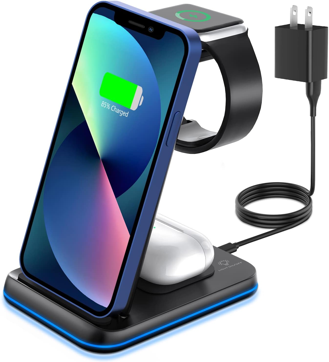 7 Best Travel Wireless Chargers For iPhone and Android 2024 3 Zubarr Foldable Wireless Charger For Multiple Devices