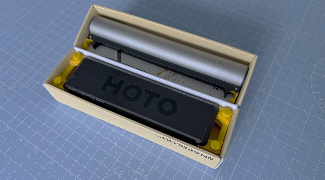 HOTO SNAPBLOQ Precision Electric Screwdriver Packagaing