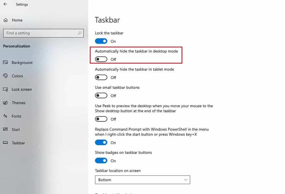 How to Fix Google Chrome Won’t Open -Disable Autohide Taskbar