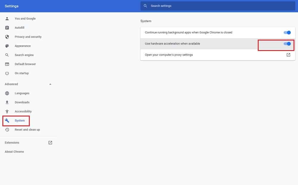 How to Fix Google Chrome Won’t Open -Turn Off Hardware Acceleration 