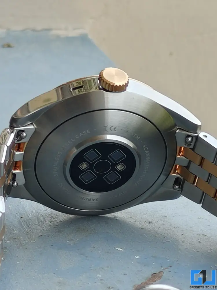 Withings ScanWatch Nova back