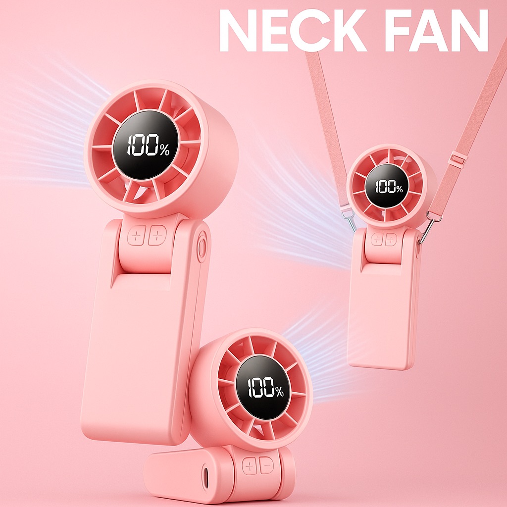 geeky neck fan gadget