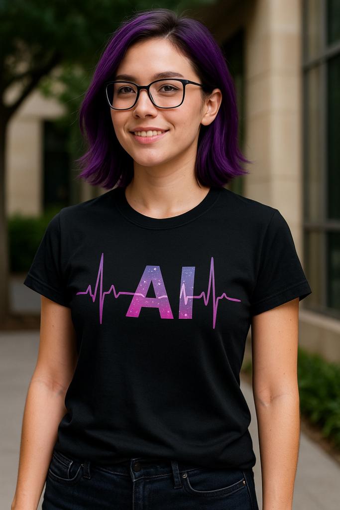 very cool ai pride shirt
